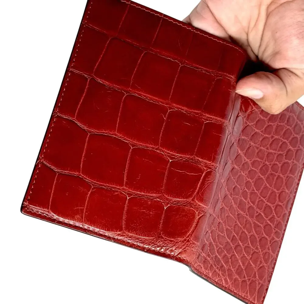 Gucci Crocodile Passport Case - Picture 9 of 15